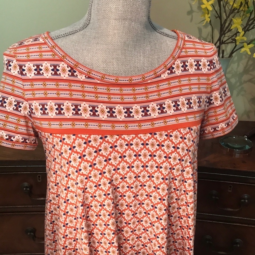 Max Studio Paisley A-line Dress Size Extra Small - Picture 3 of 8